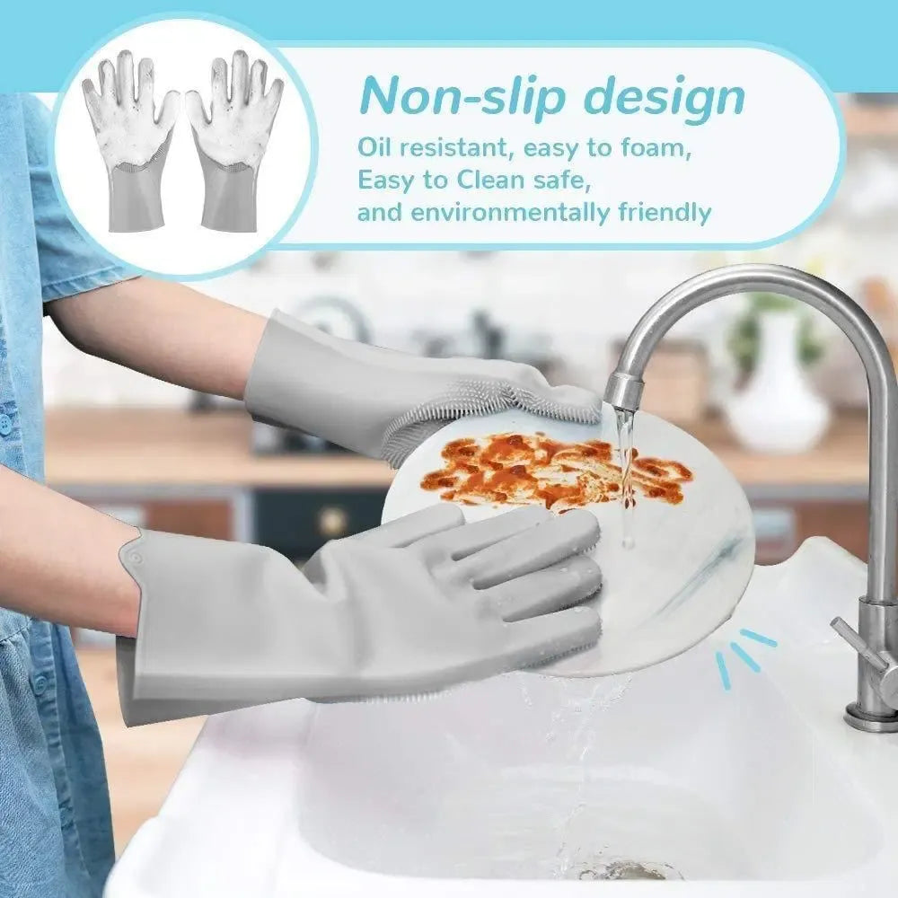 useful hand glove for dish washing
