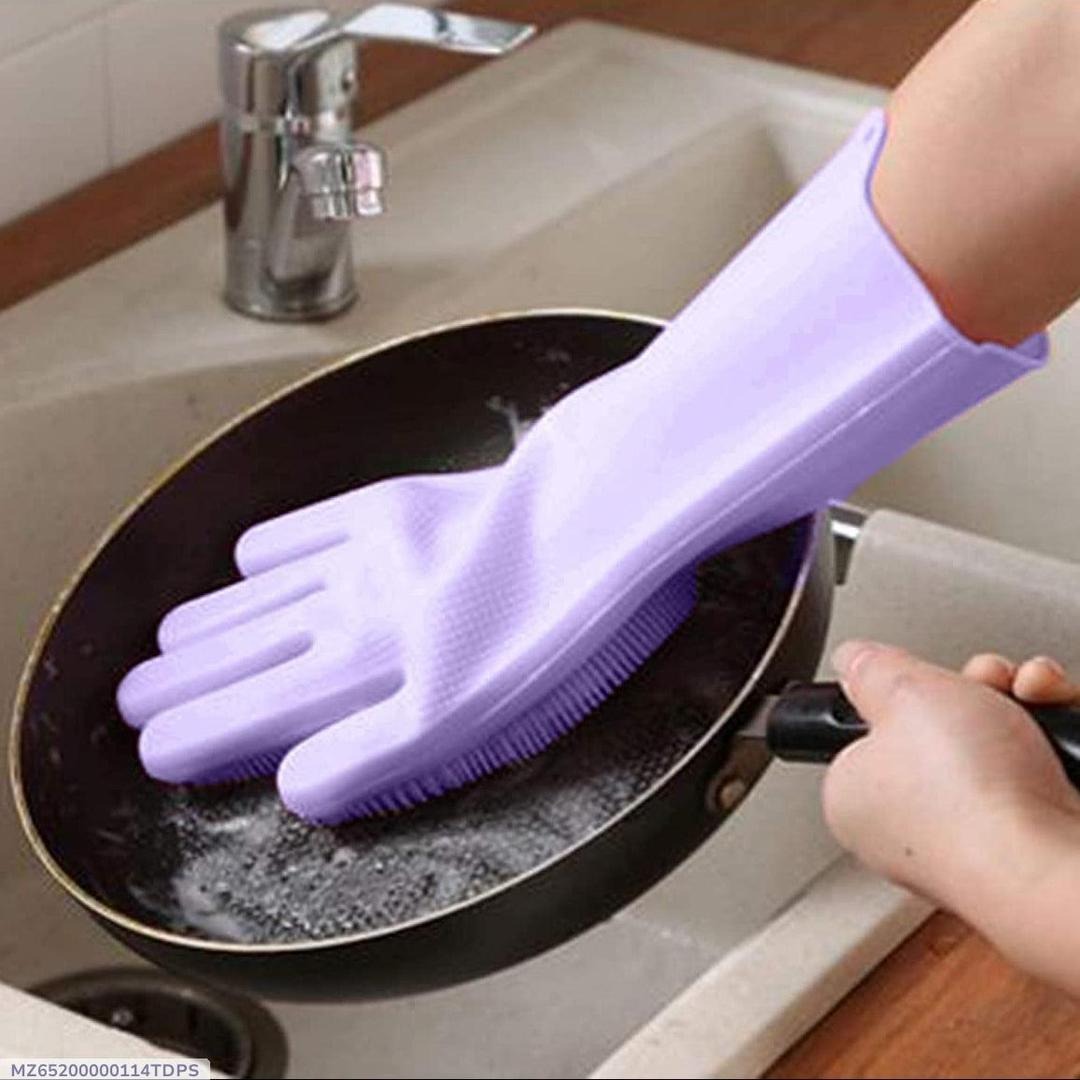 useful hand glove for dish washing