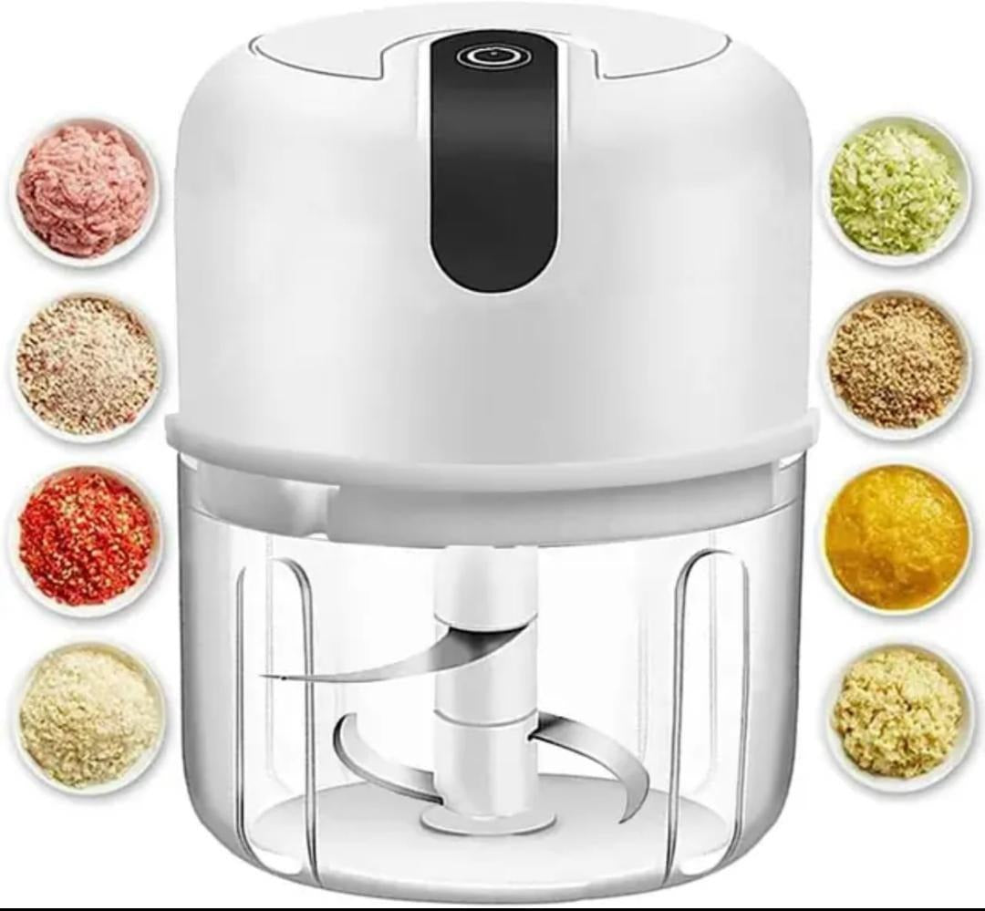 portable USB charge food processor for chopping food