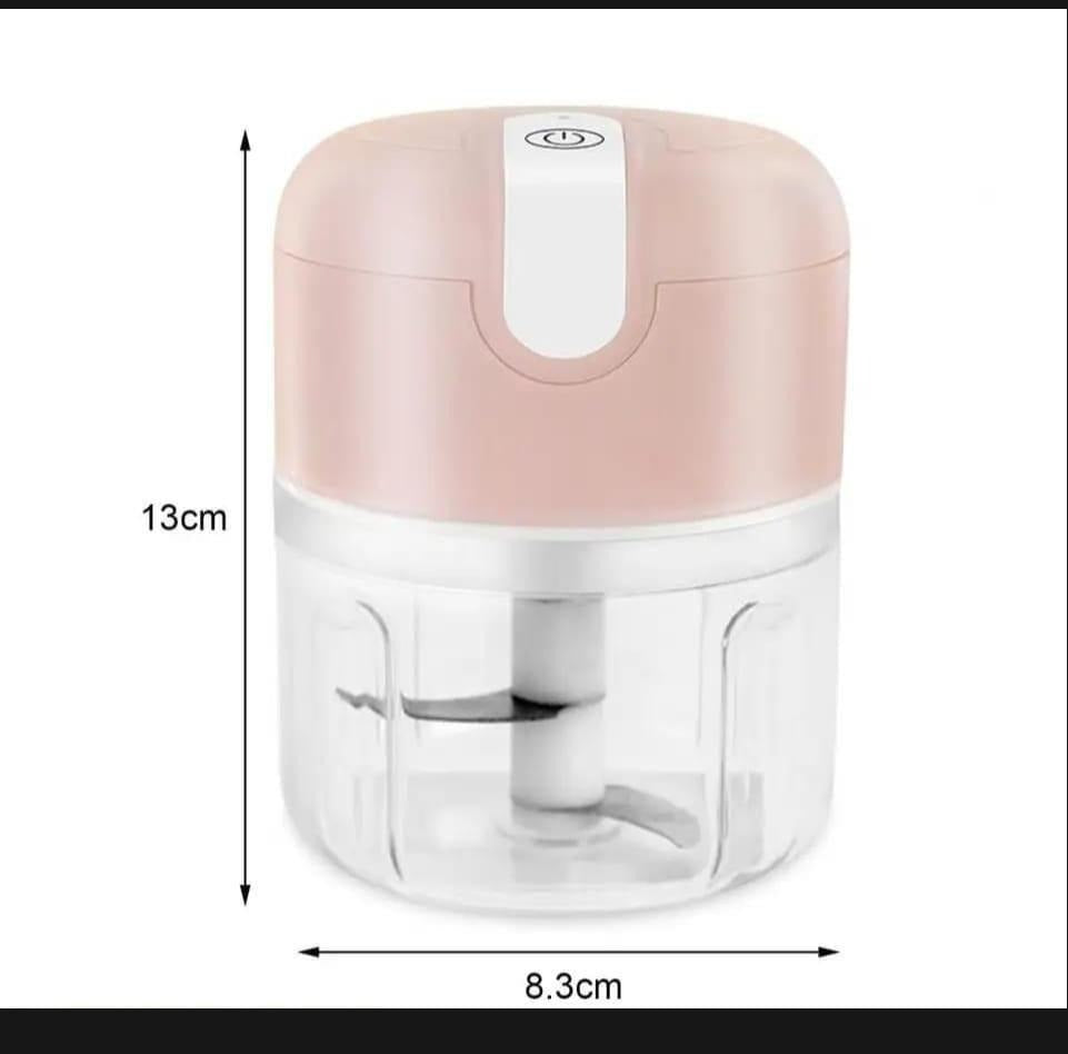 portable USB charge food processor for chopping food
