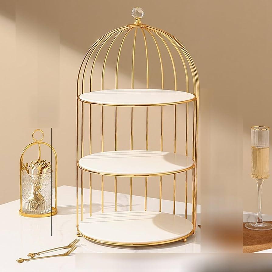 stylish cake serving tray
