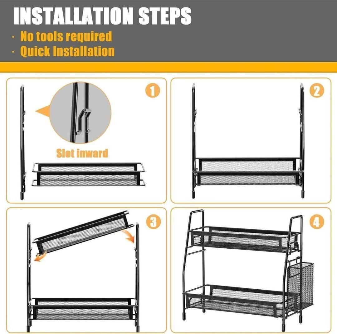 beautiful storage rack organizer