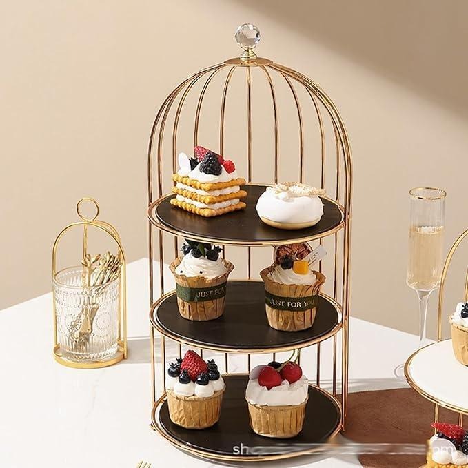 stylish cake serving tray