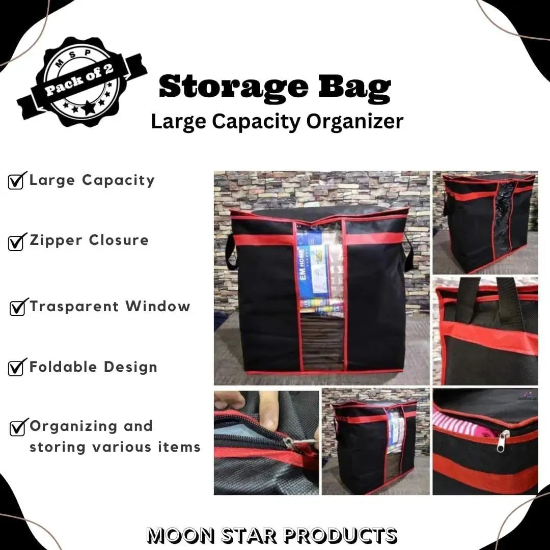 2 piece large storage boxes