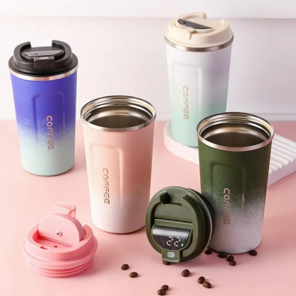 beautiful travelling coffee mug