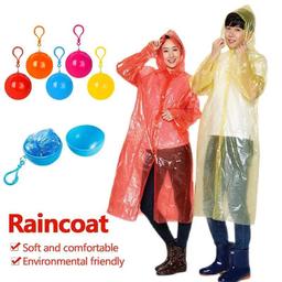 rain coat in keychain ball